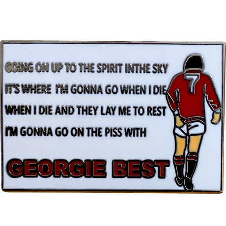 George Best Spirit in the Sky Badge