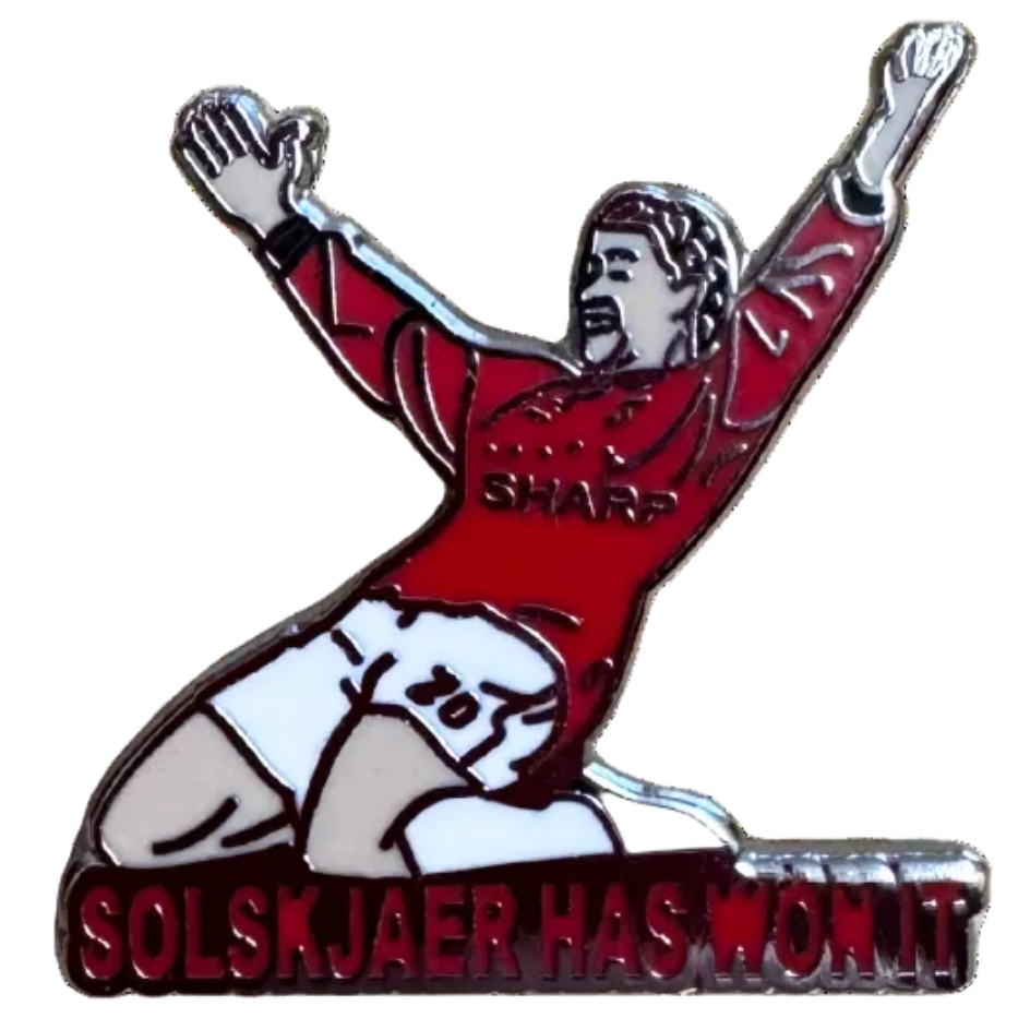 And Solskjaer Has Won It Badge