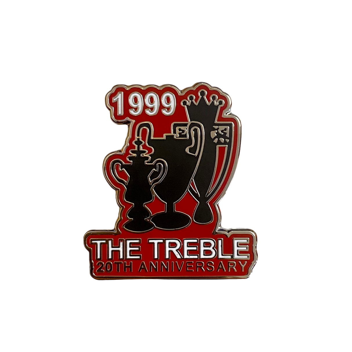 1999 Treble 20th Anniversary Badge