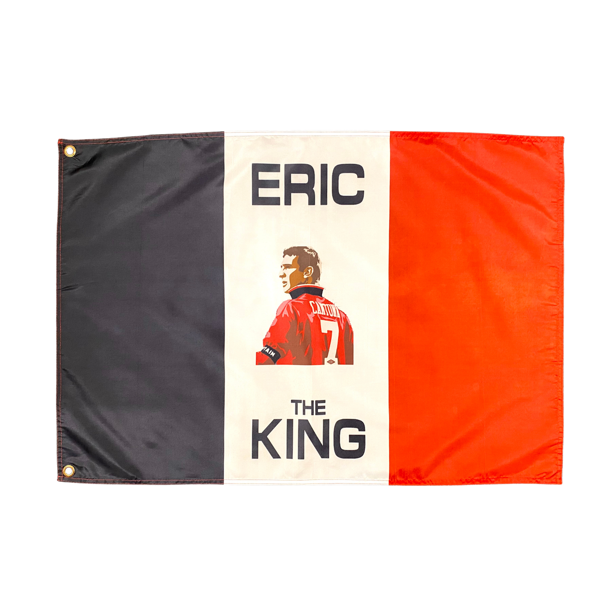 Eric the King Flag 3ft x 2ft (90 x 60cm) (Black)