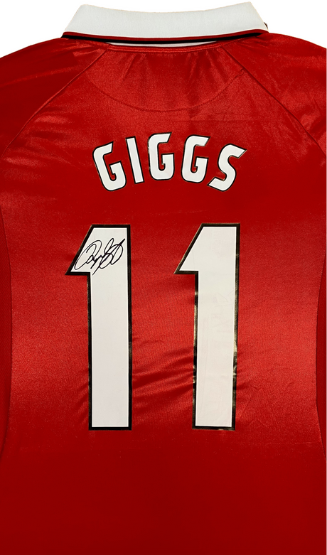 Ryan Giggs 1999 Champions League Final Shirt - Signed on #11