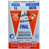 1968 European Cup Final Programme 2X Signed by Alex Stepney and Paddy Crerand (S)