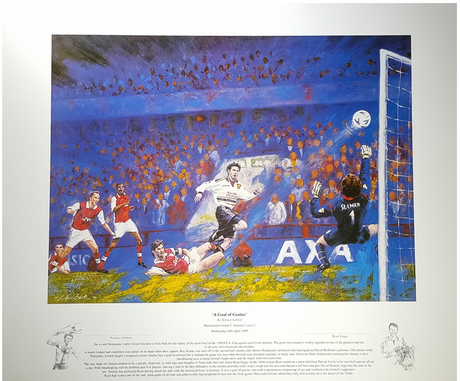 Ryan Giggs Artwork Print "The Goal of Genius" (XL)