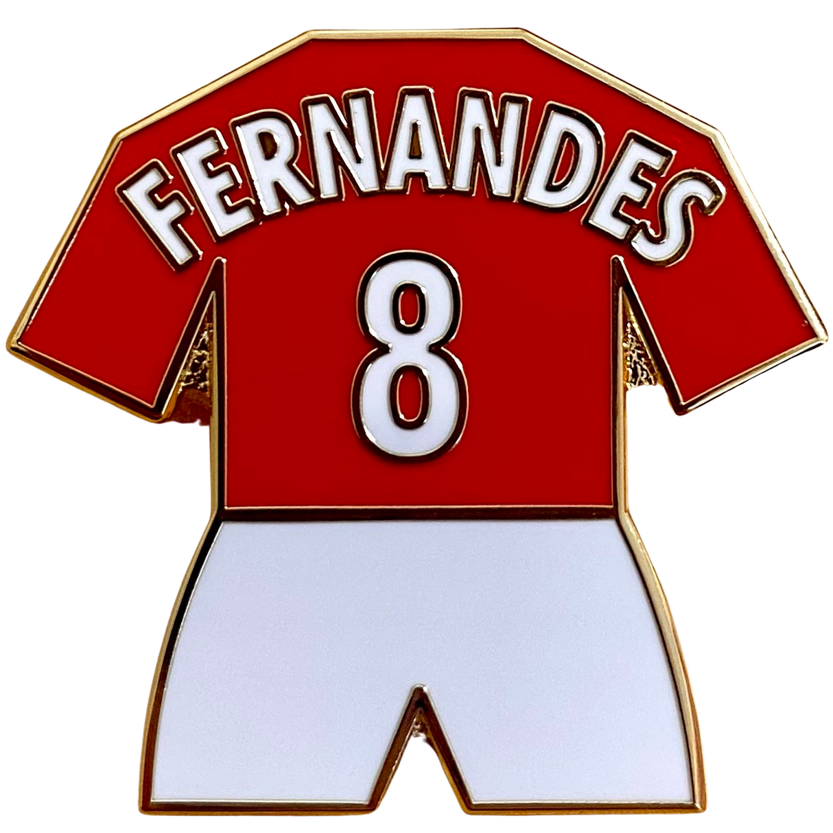 Bruno Fernandes 8 Shirt Badge