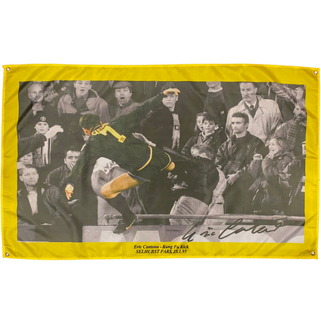 Eric Cantona "Kung-Fu Kick" Flag 5ft x 3ft (152 x 90cm)