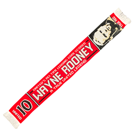 True Red Legends - Wayne Rooney Scarf