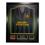 Bryan Robson Hand Signed Iconic 1993-1994 Black Shirt
