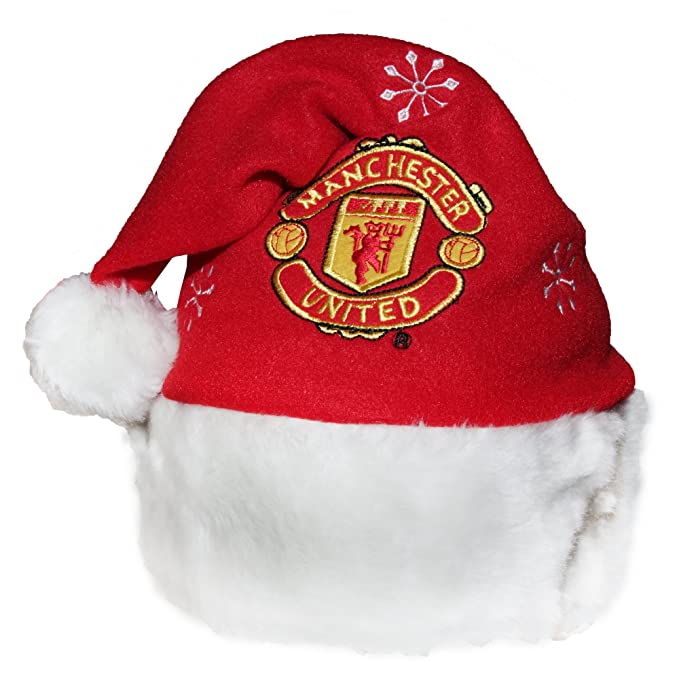 Manchester United Santa hat