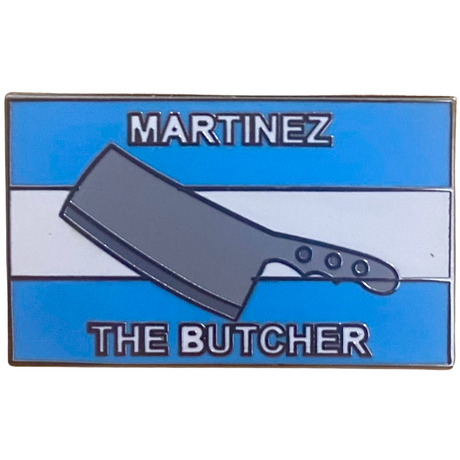 Lisandro Martinez "The Butcher" Argentina Flag Badge
