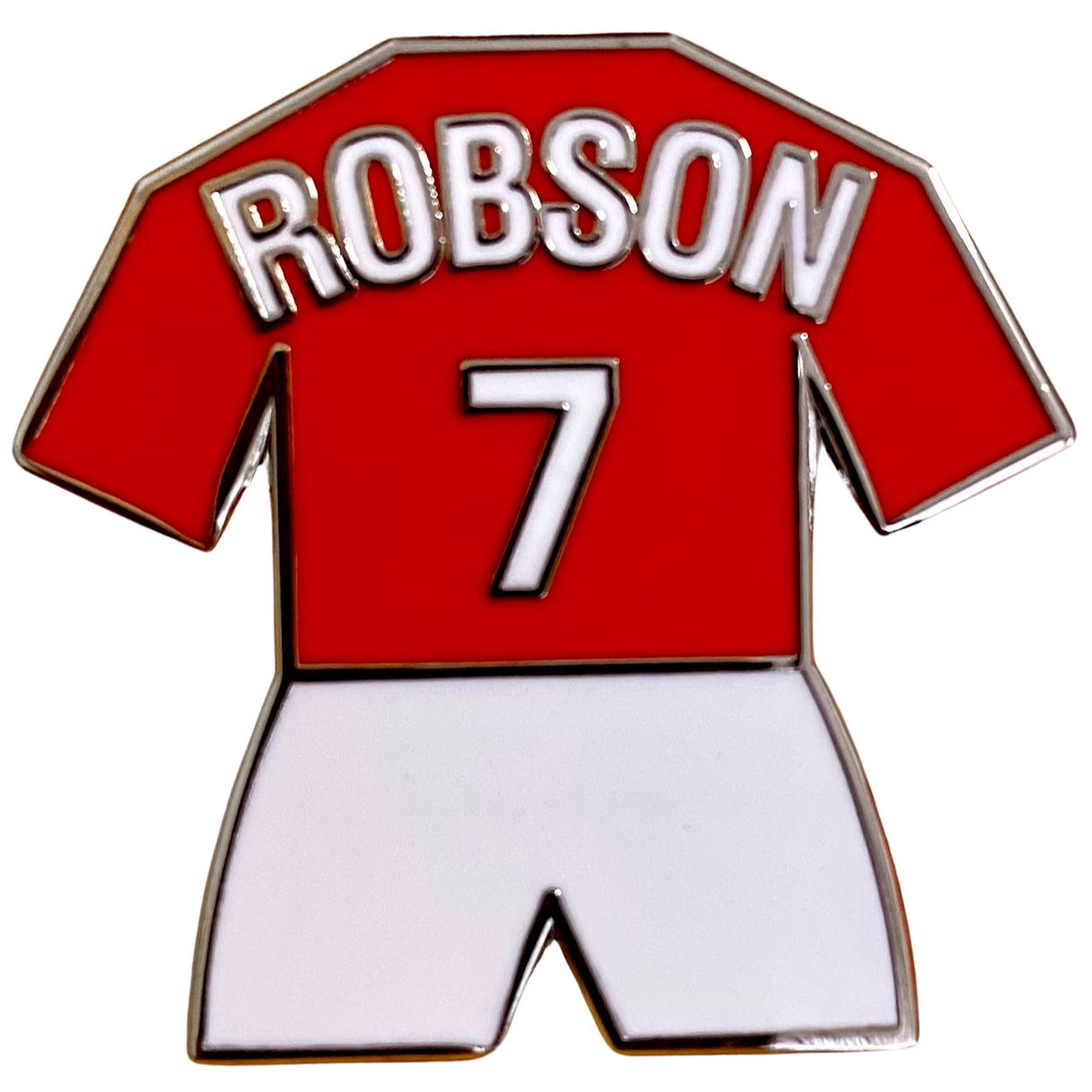 Bryan Robson 7 Shirt Badge