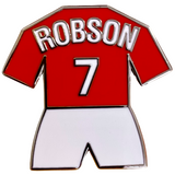 Bryan Robson 7 Shirt Badge