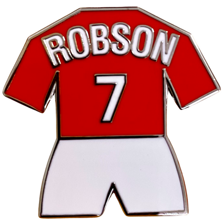 Bryan Robson 7 Shirt Badge
