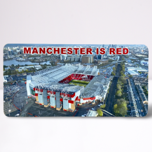Manchester Is Red Wall/Bar Plaque