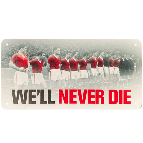 We'll Never Die Wall/Bar Plaque