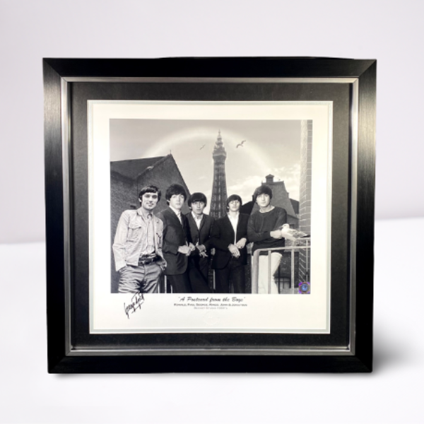 A Postcard From The Boys' Print Signed by George Best