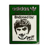 Adidas - Endorsed by George Best Badge