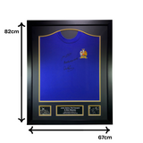 Alex Stepney, John Aston & Pat Crerand 3X Signed 1968 European Cup Final Shirt
