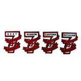 Manchester United Magnificent 7s Badge