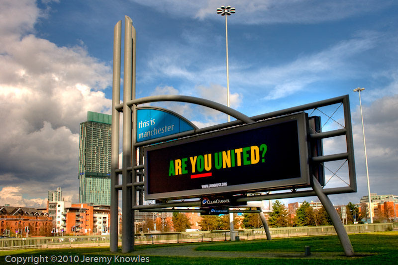 Car Sticker - ARE YOU UNITED? banner