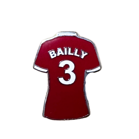 Red Retro Shirt Badge