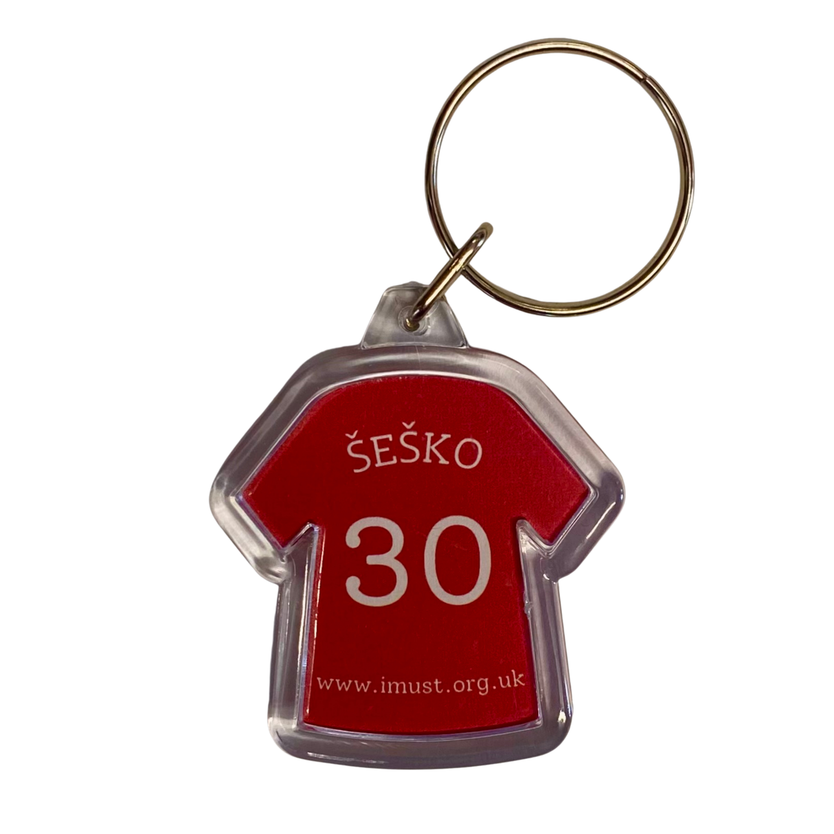 Benjamin Sesko Shirt Keyring