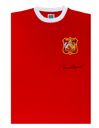 Sir Bobby Charlton 1963 FA Cup Final Signed Shirt