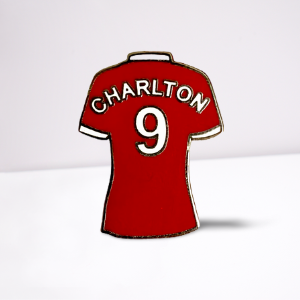 Sir Bobby Charlton Football Kit Badge