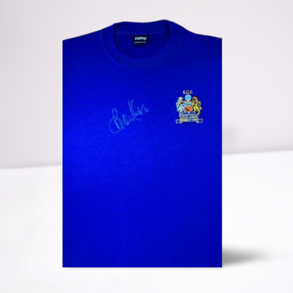 Brian Kidd 1968 ECF Signed Shirt