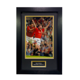 Brian McClair Signed Photo - 1996 Celebration with Cantona (M)