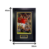 Brian McClair Signed Photo - 1996 Celebration with Cantona (M)