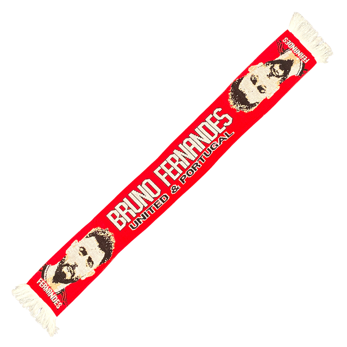 True Red Legends - Bruno Fernandes Scarf