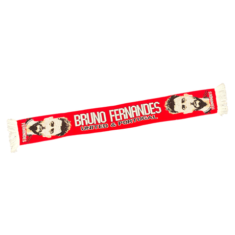 True Red Legends - Bruno Fernandes Scarf