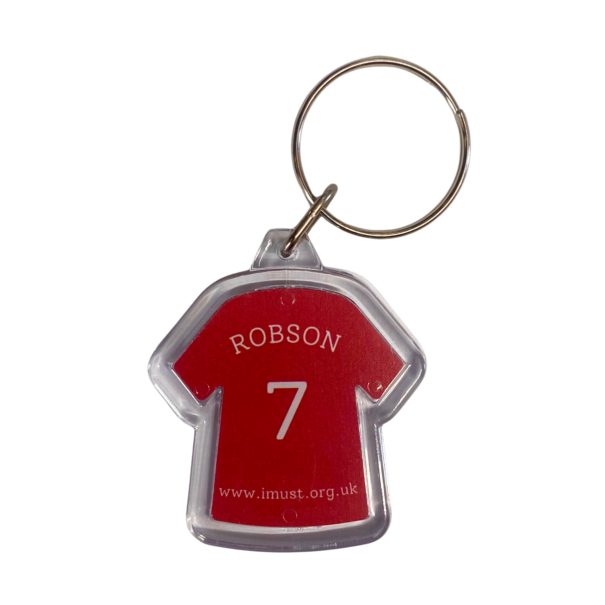 Bryan Robson Shirt Keyring