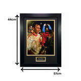 Bryan Robson 1991 ECWC Trophy Signed Photo (L)