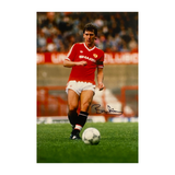 Bryan Robson 87/88 Hand Signed Photo Print (M)
