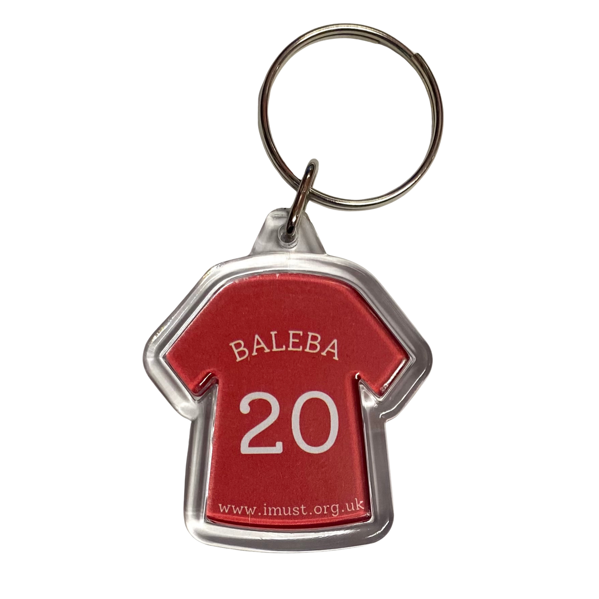 Carlos Baleba Shirt Keyring