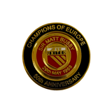 Champions of Europe - Sir Matt Busby 50th Anniversary Badge