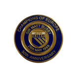 Champions of Europe - Sir Matt Busby 50th Anniversary Badge