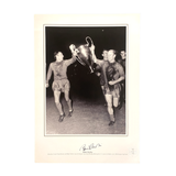 Sir Bobby Charlton Signed Manchester United 1968 European Cup Final - Trophy Photo Print (L)