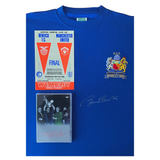 Sir Bobby Charlton Hand Signed 1968 European Cup Final Shirt Box Set