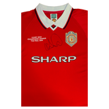 Andy Cole Signed 1999 Manchester United Champions League Final Shirt
