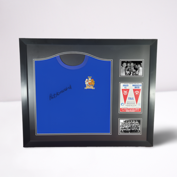 Paddy Crerand Hand Signed 1968 European Cup Final Shirt