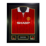 Denis Irwin Signed Manchester United 1992/1994 Red Home Shirt
