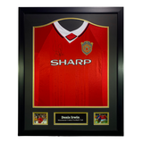 Denis Irwin Signed Manchester United 1999 Champions League Shirt