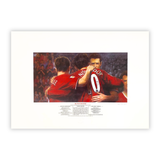 "Dutch Master" Ruud Van Nistelrooy Artwork Print