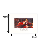 "Dutch Master" Ruud Van Nistelrooy Artwork Print