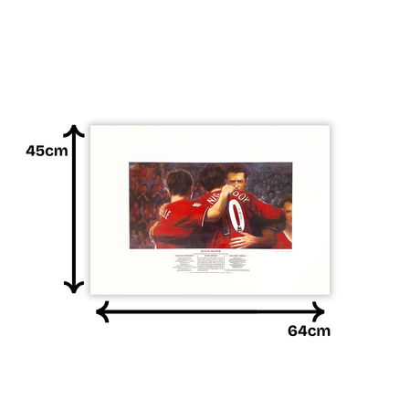 "Dutch Master" Ruud Van Nistelrooy Artwork Print
