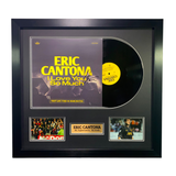 Premium Framed - Eric Cantona Signed "I Love You So Much" Vinyl (L)