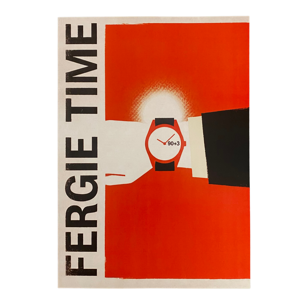 Sir Alex Ferguson "Fergie Time" Art Print (A3)