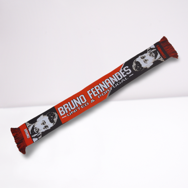 True Red Legends - Bruno Fernandes Scarf